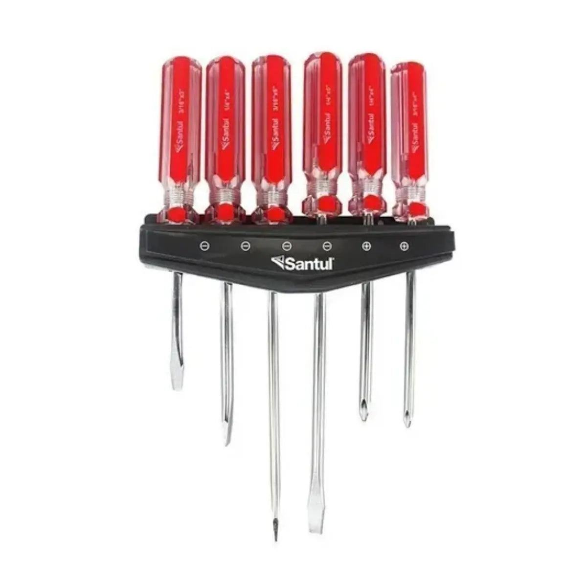 Santul 8712 Juego de 6 Desarmadores Mango PVC - Santul