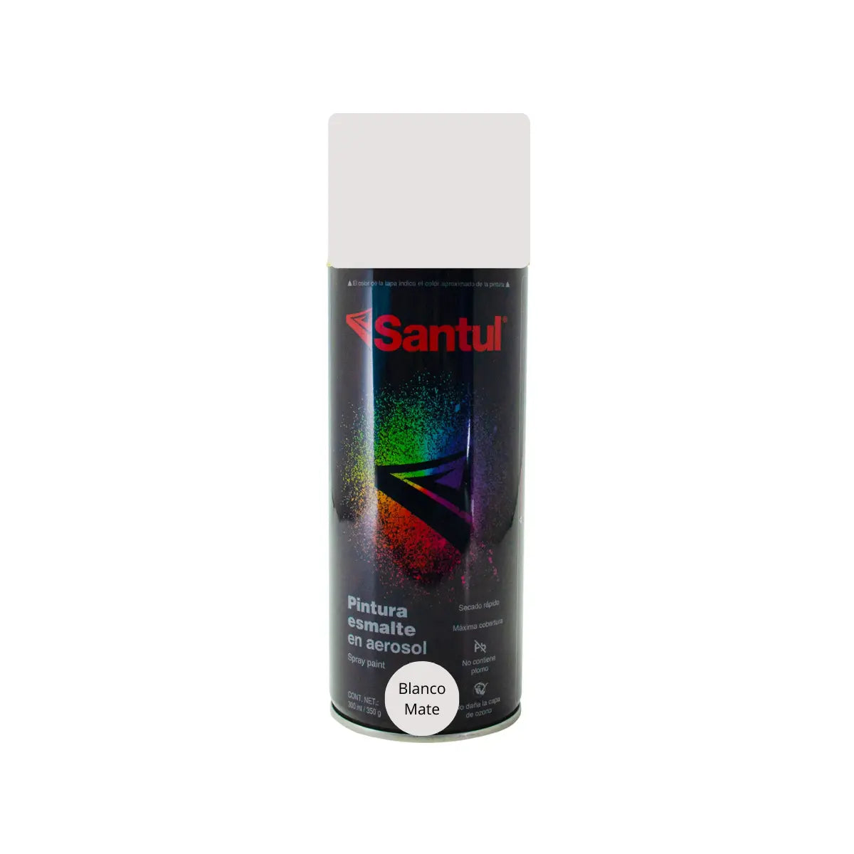 Pintura aerosol blanco mate Santul - Santul
