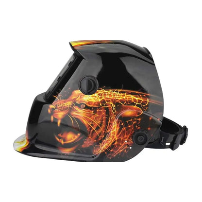Careta flama puma electrónica - Santul - vista lateral