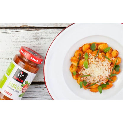 Salsa Basilico 350g - Cesarfer - vista lateral