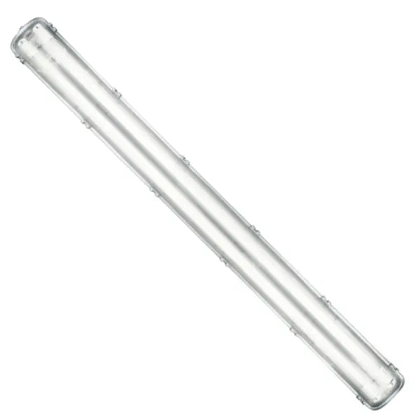 Luminario sobreponer para Tubo LED 2X18W, T8 (NO incluye tubos LED) Aksi - Aksi - vista lateral