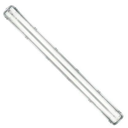 Luminario sobreponer para Tubo LED 2X18W, T8 (NO incluye tubos LED) Aksi - Aksi - vista lateral
