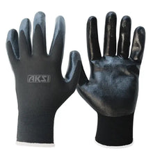 Guante de NYLON® recubierto con nitrilo talla grande Aksi - Aksi