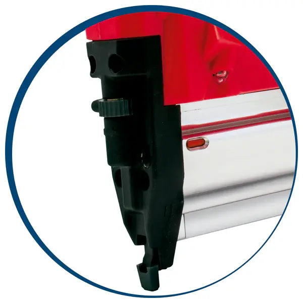 Clavadora inalámbrica 20V - 2 Ah, Cargador rápido - Línea SWITCH Profesional Aksi - Aksi - vista trasera