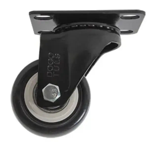 RODAJA PVC NEGRO GIRATORIA 2" - Dogotuls - detalle