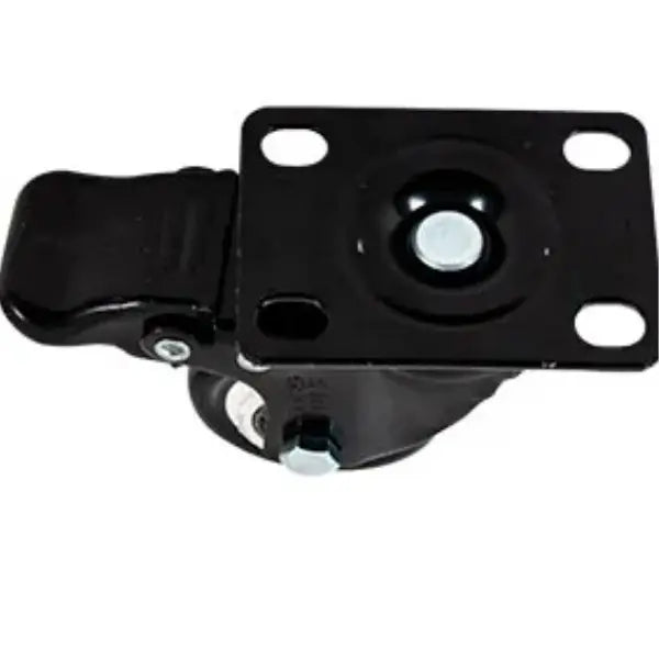 RODAJA PVC NEGRO GIRATORIA Y FRENO 2" - Dogotuls - empaque