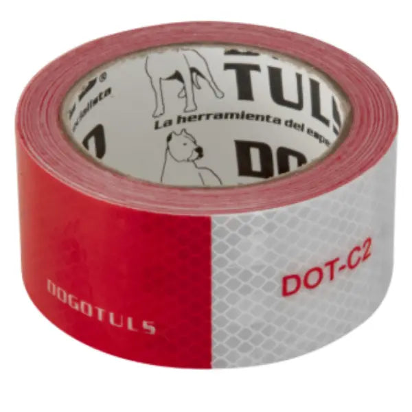 CINTA REFLEJANTE 2"X 30´ DOT-C2 11" / 7" - Dogotuls - detalle