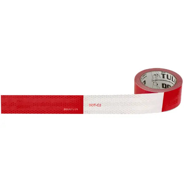 CINTA REFLEJANTE 2"X 30´ DOT-C2 11" / 7" - Dogotuls - vista lateral