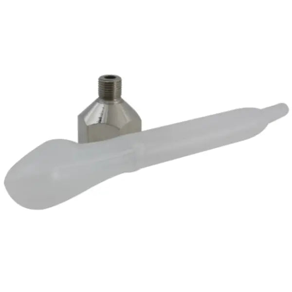 AEROGRAFO PLASTICO DE SUCCION 2 FRASCOS - Dixon - detalle