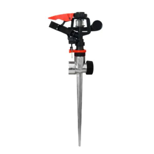 ASPERSOR PLASTICO 2 VIA ESTACA METALICA - Dogotuls - vista lateral