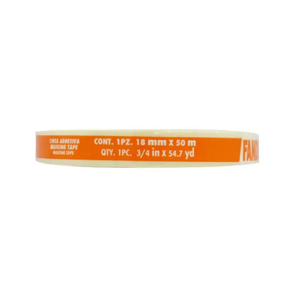 MASKING TAPE MULTIUSO FANDELI 18mm X 50m  (¾ ") - Fandeli
