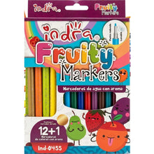 Set 12+1 Marcador Agua Indra Fruity con Aroma IND-0455 Frutal