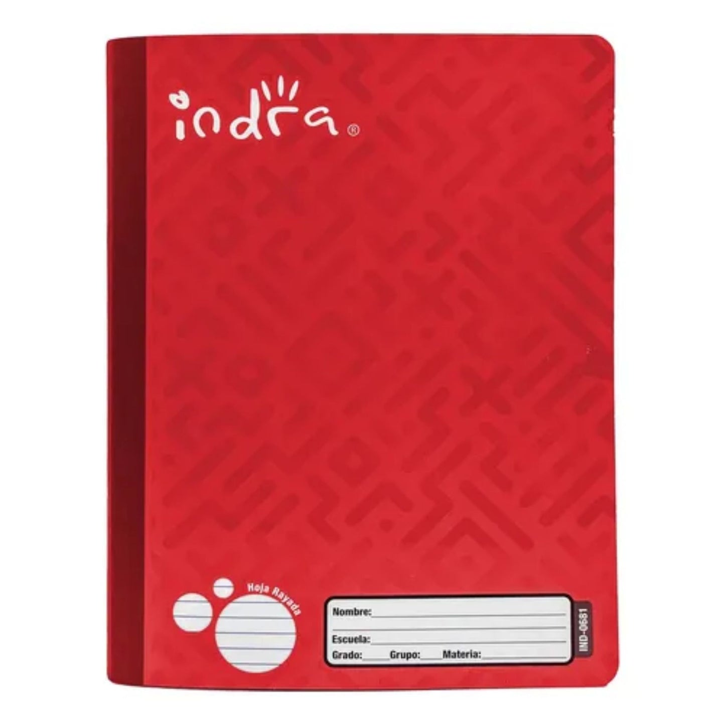 6 Piezas Libreta Costurada Indra Profesional Rayada Diferentes Colores