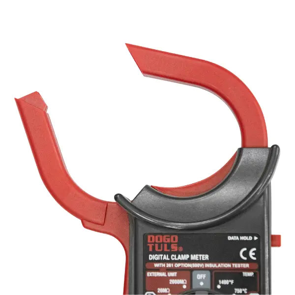 Amperímetro Categoría II Dogotuls 1000V Gancho Digital - Dogotuls - detalle