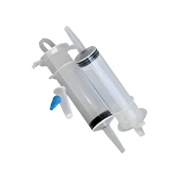 Jeringa de 60 ml  con Anillo AMSINO - Loaiza - vista lateral