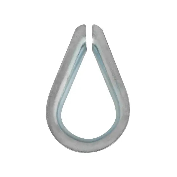 CUELLO GALVANIZADO 1/2" P/CABLE DE ACERObolsa  25 piezas - Sanhome