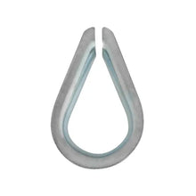 CUELLO GALVANIZADO 1/2" P/CABLE DE ACERObolsa  25 piezas - Sanhome