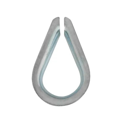 CUELLO GALVANIZADO 1/2" P/CABLE DE ACERObolsa  25 piezas - Sanhome