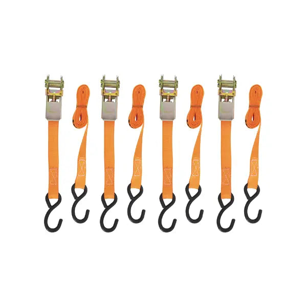 JGO DE 4 SUJETACARGAS 1"X3M CON MATRACA - Dogotuls