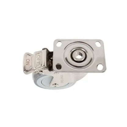 RODAJA ACERO INOX TPR GIRA Y FRENO 4" - Dogotuls - detalle