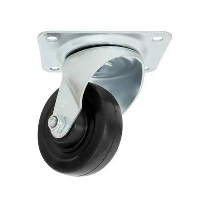 Rodaja Giratoria 2" Dogotuls Hule Negro Buje - Dogotuls - vista lateral