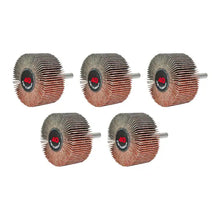 5 PZS Rueda flap Tenazit tipo LP grano 40 de 50 x 25 x 6.4 mm E-C - Austrodiam - vista lateral