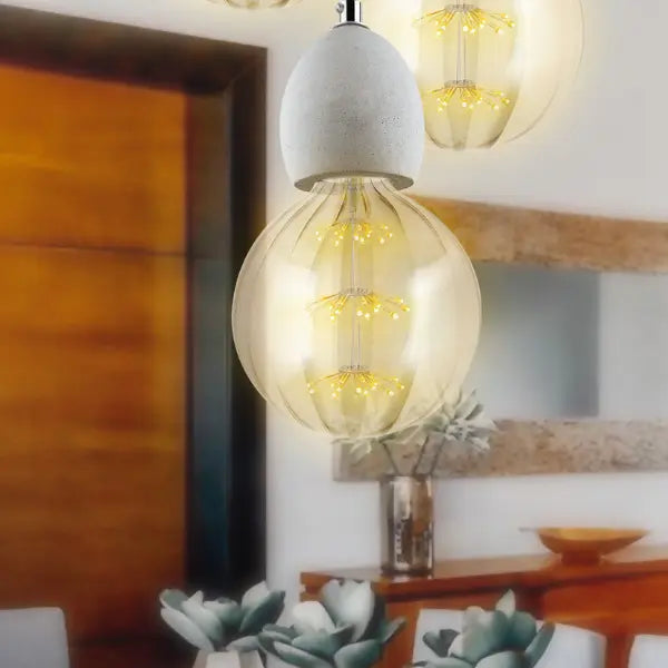 Foco Led Aksi Vintage Globo Pumpkin 2w E27 Led - Aksi - vista lateral