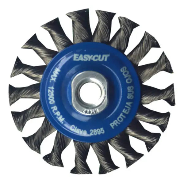 Cepillo Circular Trenzado 100x0.35xM14-2mm Clave 2895 Tenazit - Austrodiam