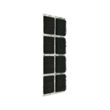 12 Cintas Adhesivas VELCRO® Sujetadores Cuadros organizador Adherible Negro - Velcro - empaque