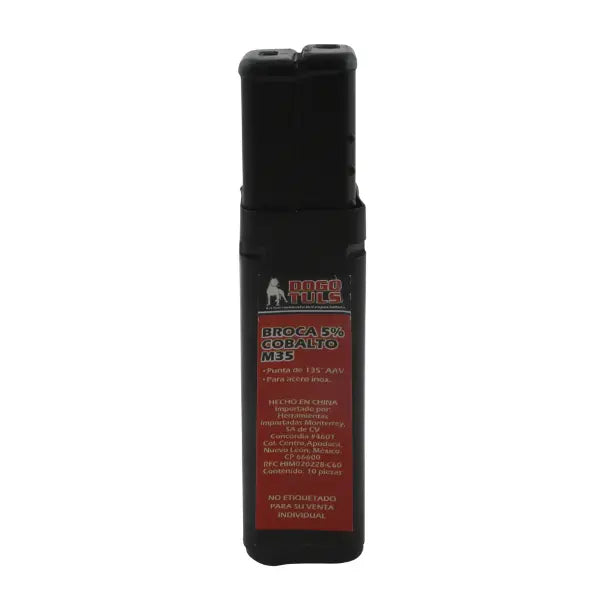 Broca Dogotuls 5% Cobalto M35 3/16" AAV - Dogotuls - empaque