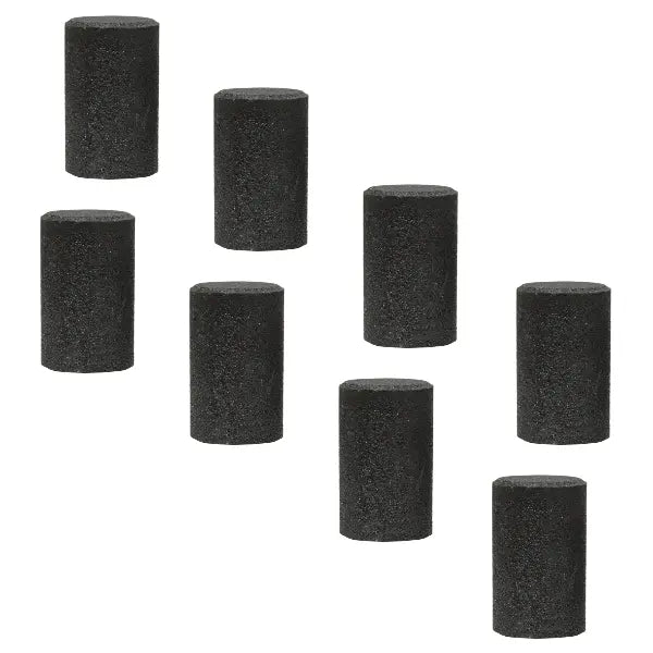 8 Cono abrasivo de 45 x 75 x 15.9-11 mm para desbaste de todo tipo de acero AUSTROMEX - Austrodiam - vista lateral