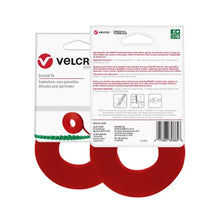 Sujetador para Guirnaldas, rollo de 9.1m x 1.3cm, color Rojo - Velcro
