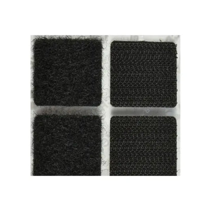 12 Cintas Adhesivas VELCRO® Sujetadores Cuadros organizador Adherible Negro - Velcro - vista trasera