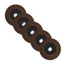 5 Disco laminado tipo LAM-FIBRA grano grueso de 115 x 22.23 mm CAFÉ Tenazit - Austrodiam