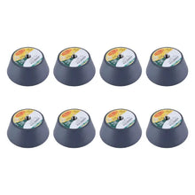 8 Copa abrasiva Shellac de 125 x 50 x 15.9-11 mm para pulido, tamaño de grano 280 AUSTROMEX - Austrodiam