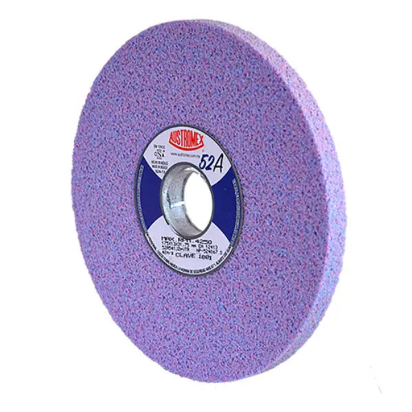 1 Rueda abrasiva tipo 1 grano 80 de 180 x 6 x 31.75 mm VTR Austromex (OPORTUNIDAD) - Austrodiam - vista lateral