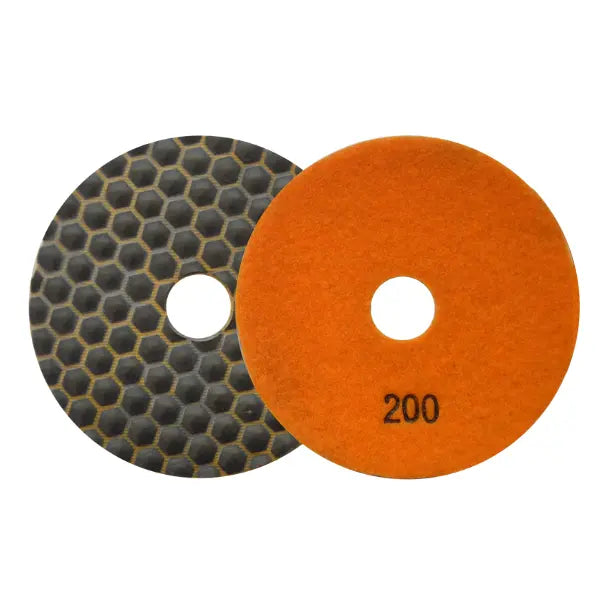 Pad Diamante 100mm Superficies Curvas Clave 2672 Austrodiam - Austrodiam