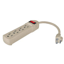 Barra multicontacto 6 entradas cable 20cm 16AWG Aksi - Aksi