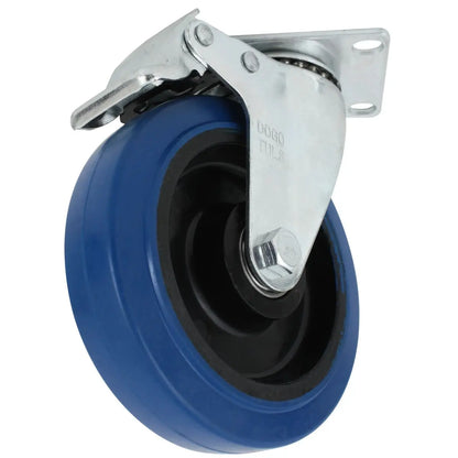 RODAJA GOMA ELASTICA AZUL GIRA FRENO 3" - Dogotuls - detalle