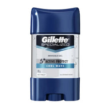 Desodorante Barra Clear Gel Gillette Cool Wave 82gr Frescura - KCTS