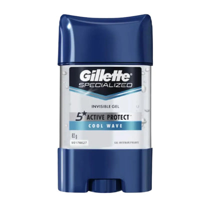 Desodorante Barra Clear Gel Gillette Cool Wave 82gr Frescura - KCTS