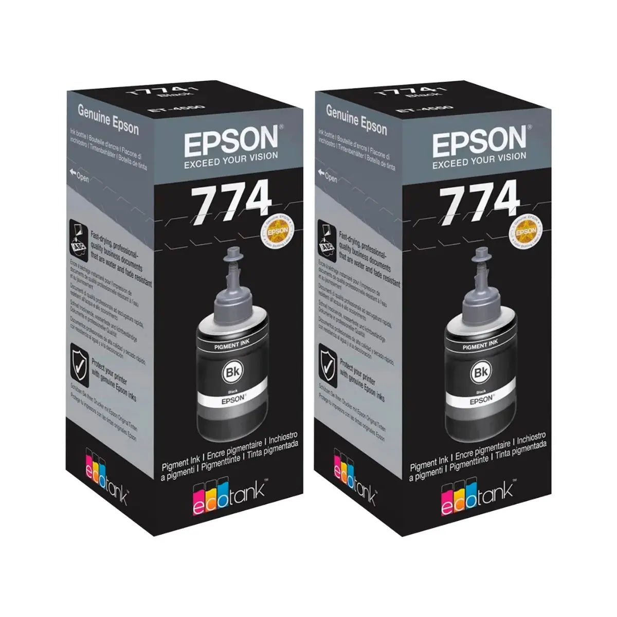 2 Tinta 774 Negro Epson - Epson - vista lateral
