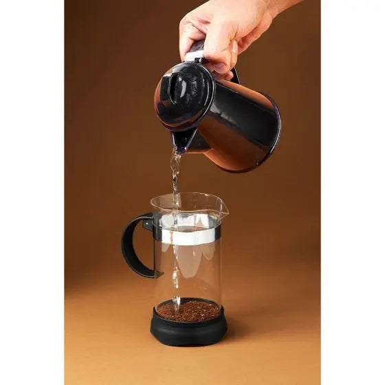Cafetera Prensa Francesa 350ml Promoopcion - Promoopcion - uso