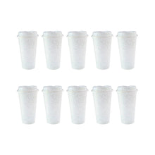 10pzs Vaso Cafetero Tirich Blanco Fiesta Promoopción - Promoopcion - vista lateral