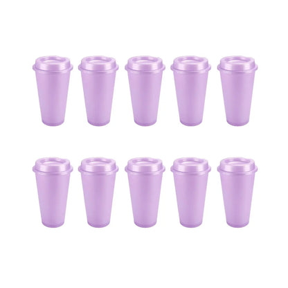 10 Pz Vaso Cafetero Tirich Morado Pastel Promoopcion - Promoopcion