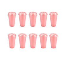 10pzs Vaso Cafetero Tirich Rosa Pastel Promoopción - Promoopcion