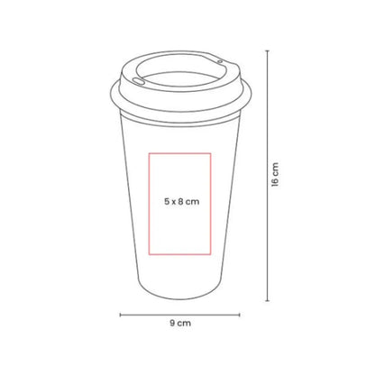 10pzs Vaso Cafetero Tirich Azul Pastel Promoopcion - Promoopcion