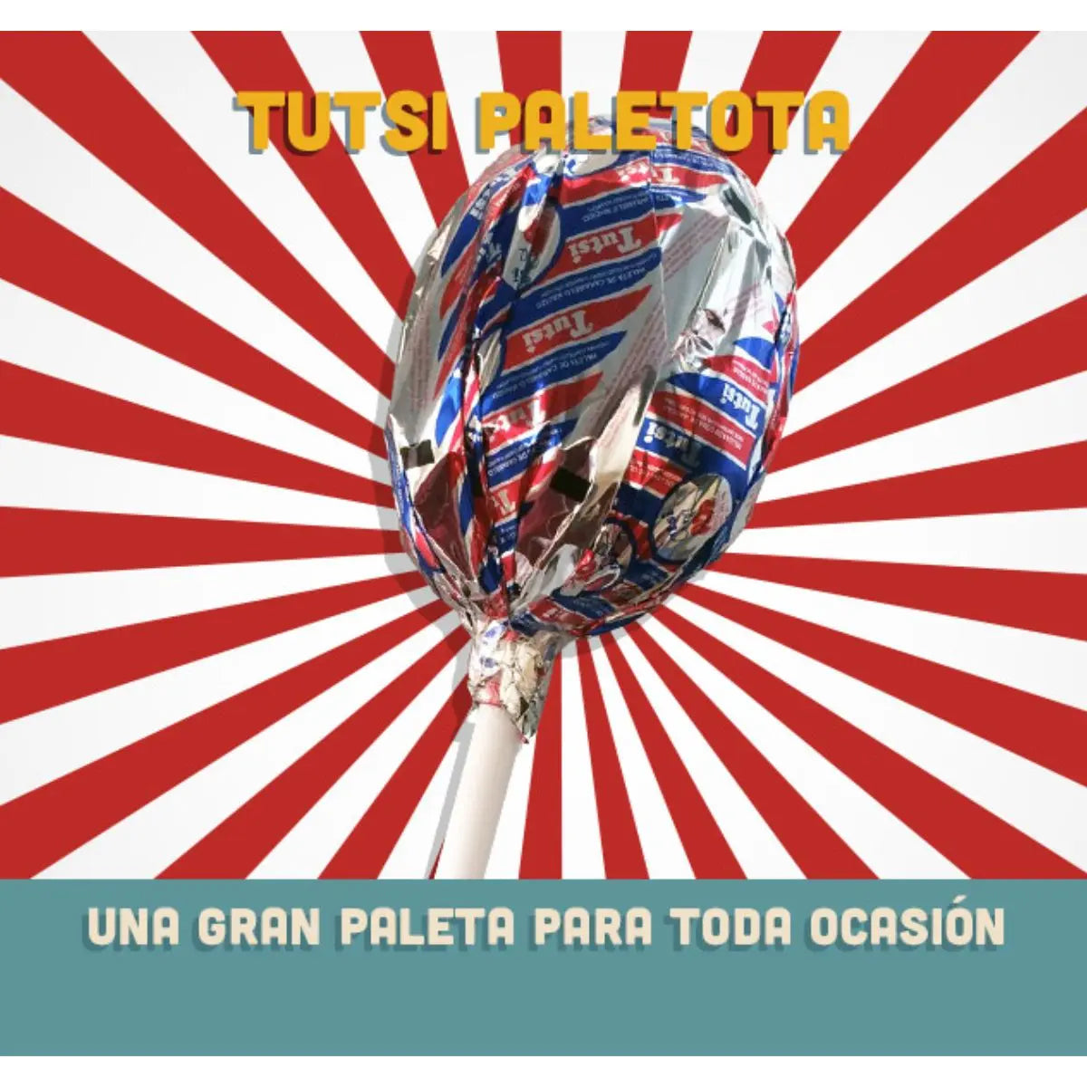 Paletota Gigante Tutsi Pop Original 10pz Sabor Cereza - Tutsi
