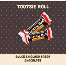 200 Dulce Chiclosos Tootsie Roll Sabor Chocolate Bolsa 600gr - Tutsi - vista lateral
