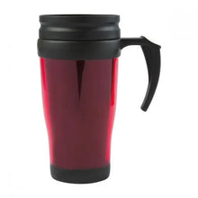 Termo Portatil Valvula Seguridad Calor Frio Cafe Te 400ml Rojo - Promopción